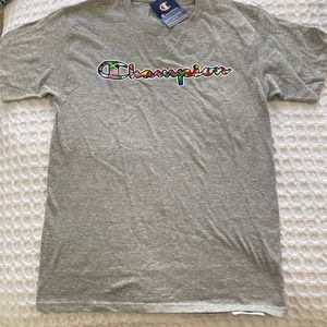 Champion Classic Jersey Tee, Flags Of The World size Small